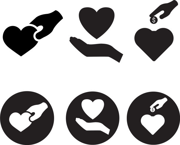 慈善偶像手捧心集图片下载