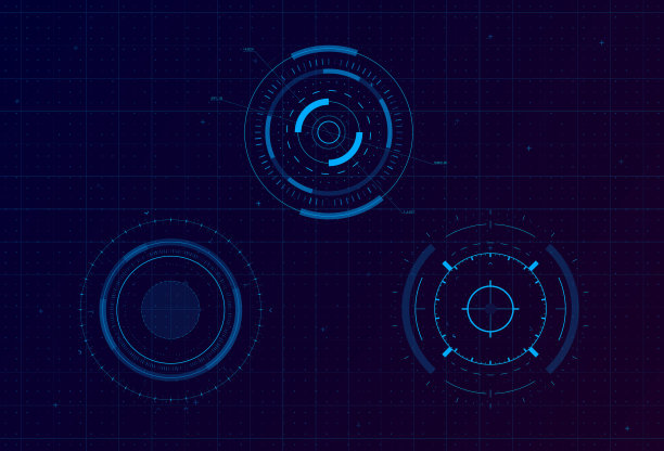 设置hud圆目标科幻圆抬头图片下载