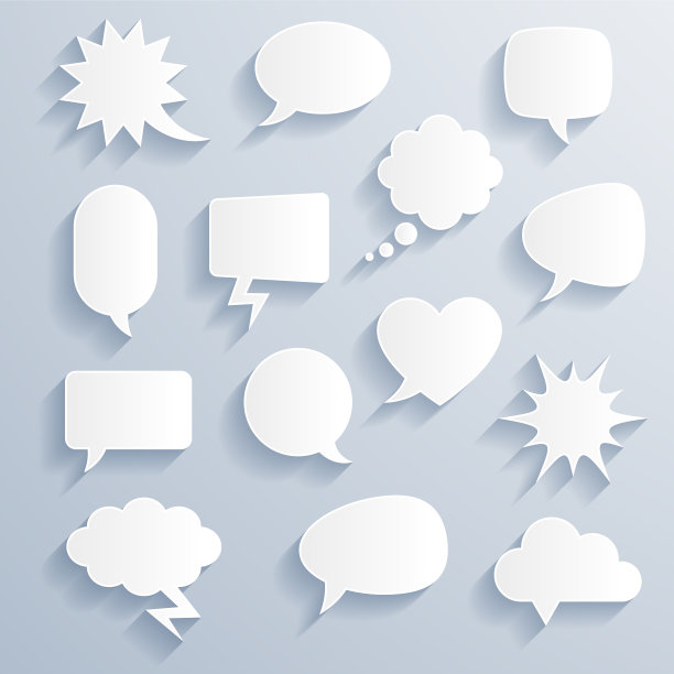 阴影漫画气球图片下载