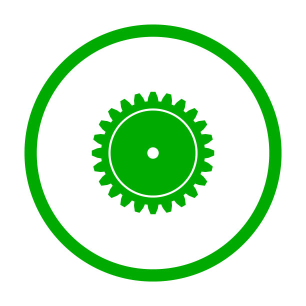 齿轮和圆图片下载