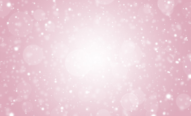 白光散焦，散焦闪光模糊软粉色纹理背景。副本的空间。插图。情人散了，圣诞迷离美丽闪亮。图片下载