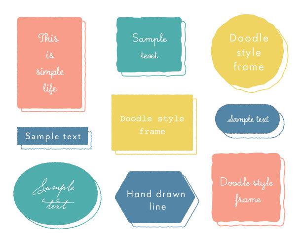 集标题索引模板，框架，装饰，装饰图片下载