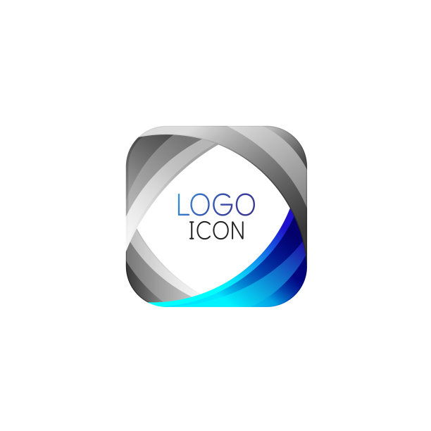 商业时尚几何方形Logo设计图片下载