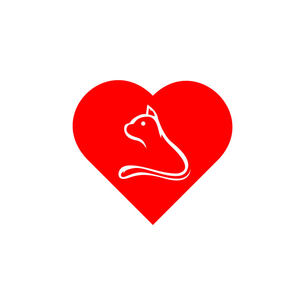 爱猫设计模板图片下载