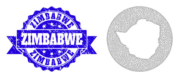 屠体网圆模板津巴布韦地图图片下载