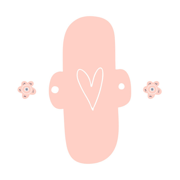 可爱的形象，可重复使用的织物衬垫生态图片下载