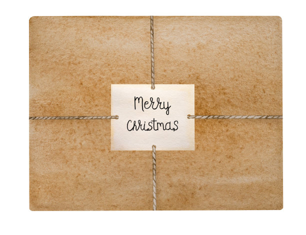 漂亮的画盒子与礼物。特写镜头图片下载