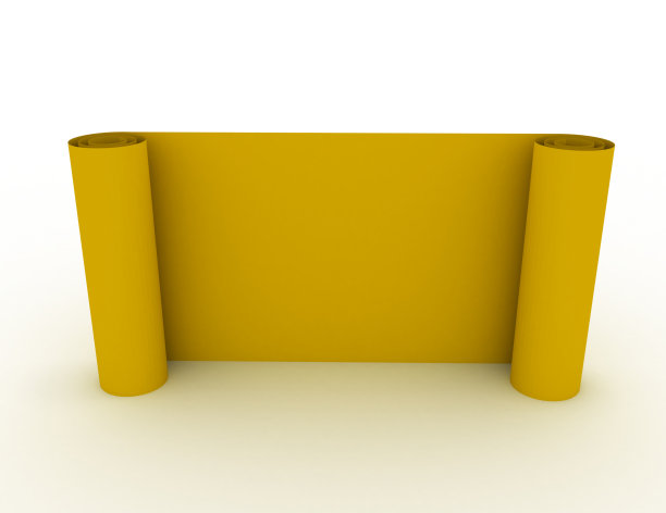 纸空白卷轴图片下载