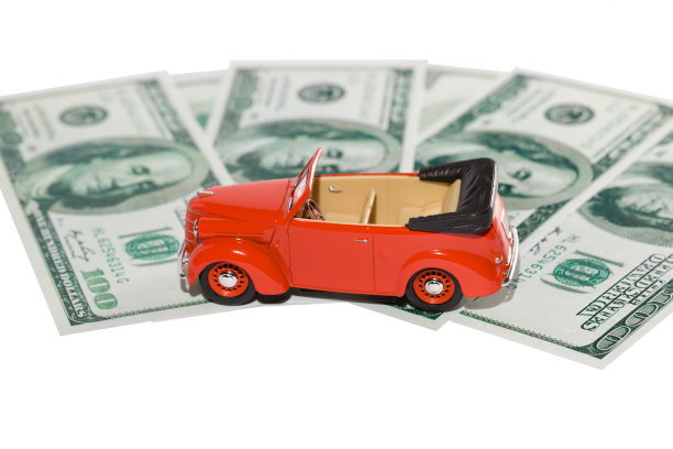 红色玩具车模型图片下载