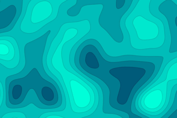 剪纸形状覆盖布局设计模板图片下载