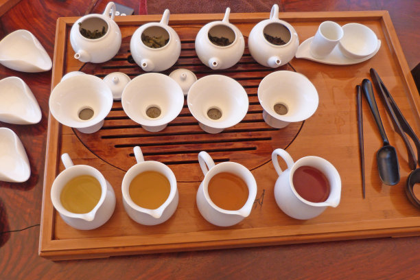 专业茶道套餐，四种品鉴图片下载