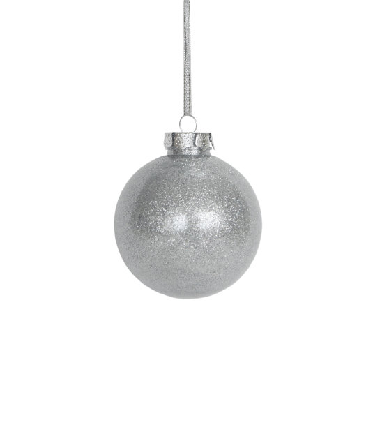 圣诞装饰品，挂圣诞球玻璃隔离图片下载