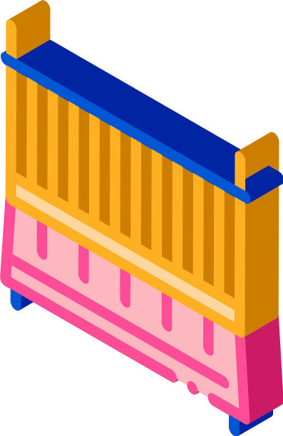 Cot babed等距图标图片下载