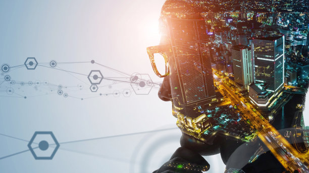 AI(人工智能)概念。深度学习。物联网(IoT)。信息通信技术。图片下载