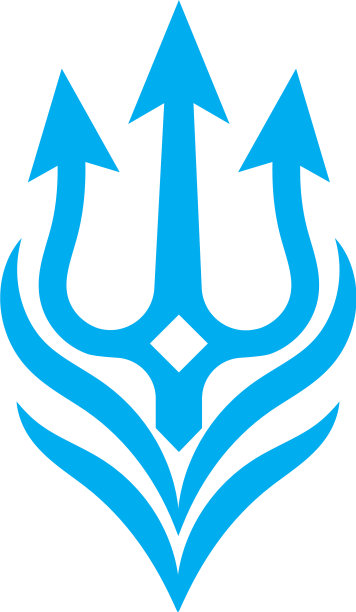 三叉戟标志模板图标图片下载