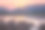 可爱的春日黄昏沼泽，色彩斑斓的自然景观与彩色的天空素材图片