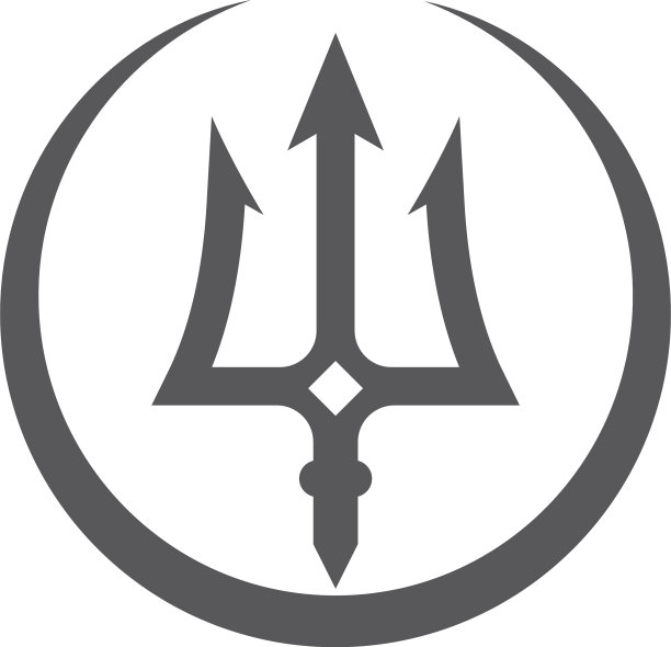 三叉戟标志模板图标图片下载