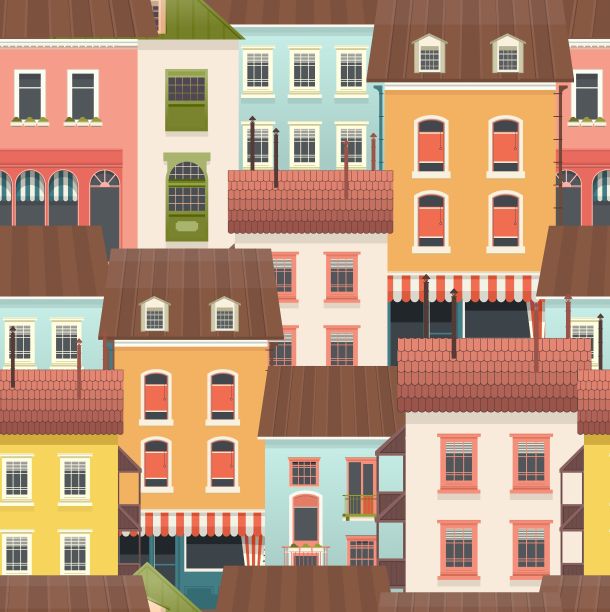 无缝模式小房子两层图片下载