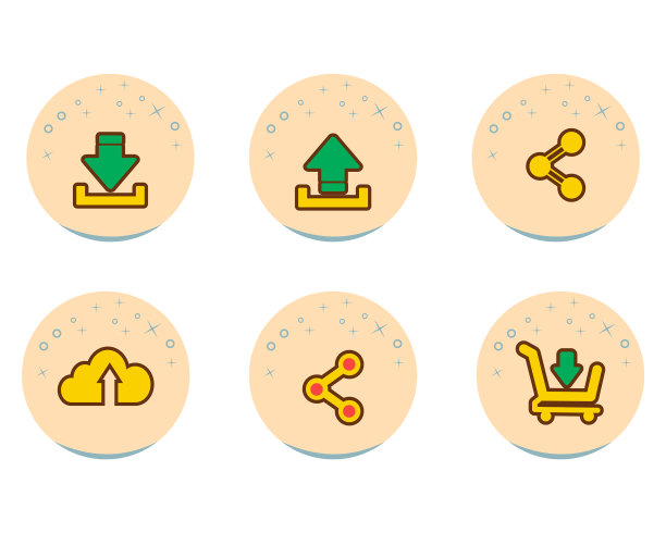 下载图标集现代平面设计图片下载