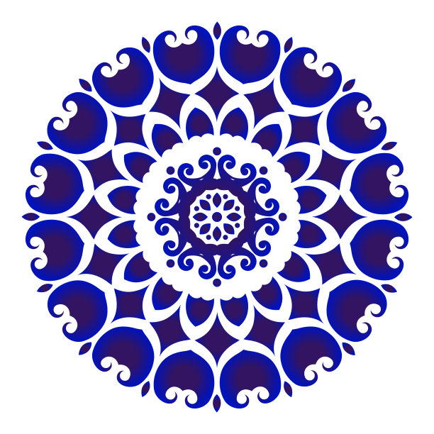 青花陶瓷图片下载