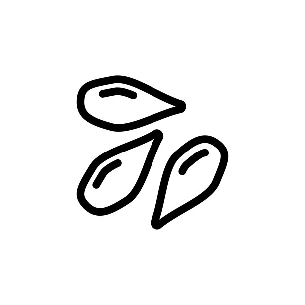 种子图标，矢量，设计潮流图片下载