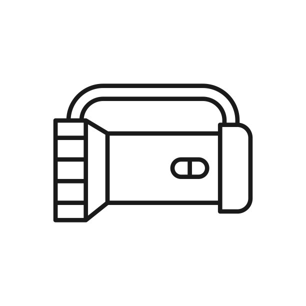 水下潜水手电筒图标图片下载