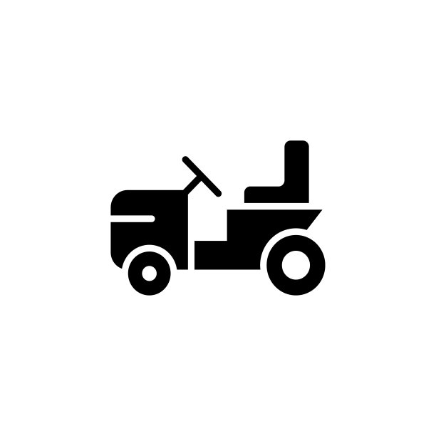 割草机图标矢量设计流行图片下载