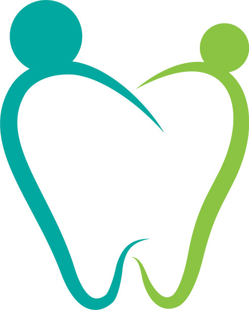 牙科标志模板图片下载