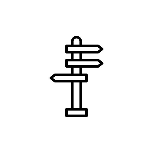 矢量方向图标，标识图片下载