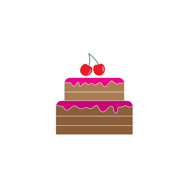 蛋糕图标生日蛋糕标志图片下载