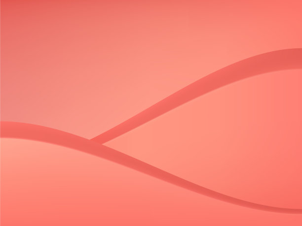 单色珊瑚几何波工作室拍摄图片下载