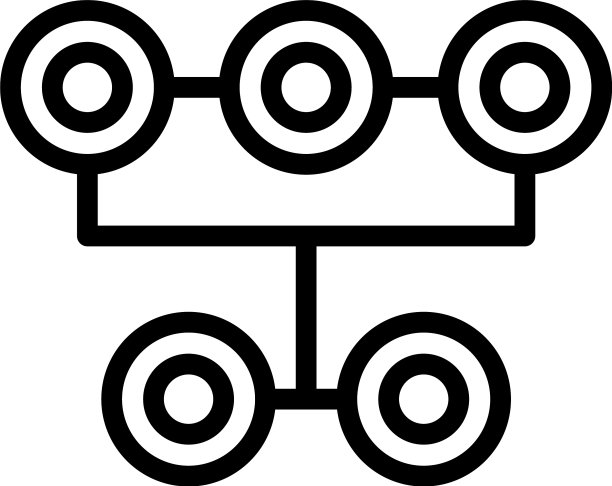 汽车轮胎配件图标轮廓风格图片下载