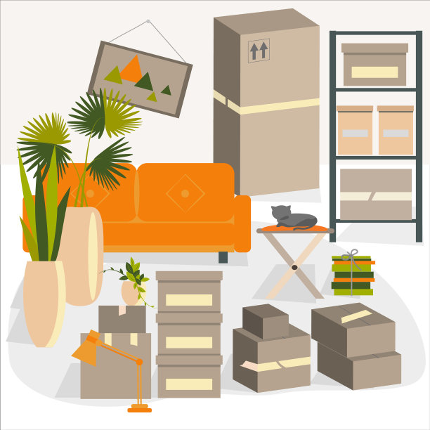 搬到新地方收集住所图片下载