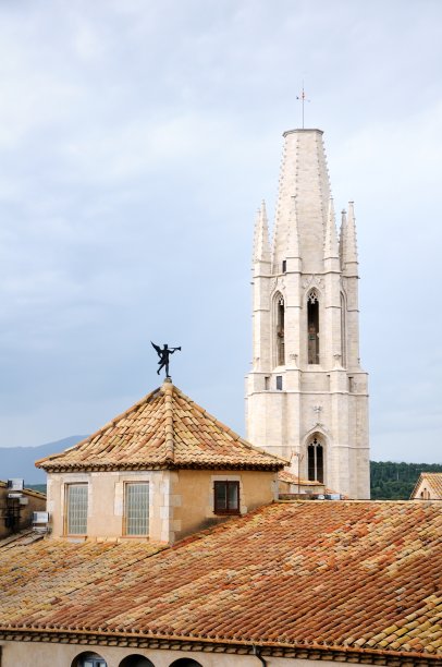 去西班牙赫罗纳旅游图片下载