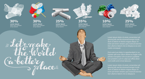 垃圾和人的回收利用图片下载