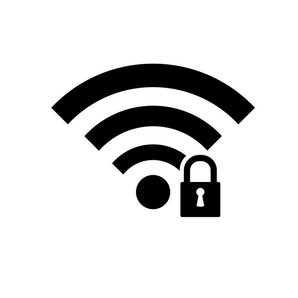 WIFI图标WIFI锁定标志图片下载