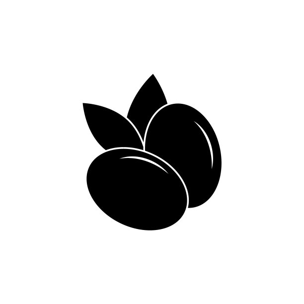 橄榄色图标黑色标志图片下载