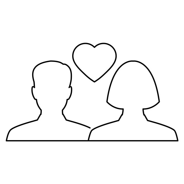 情侣的偶像，男人和女人的偶像图片下载