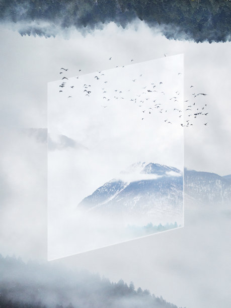 高山构图图片下载