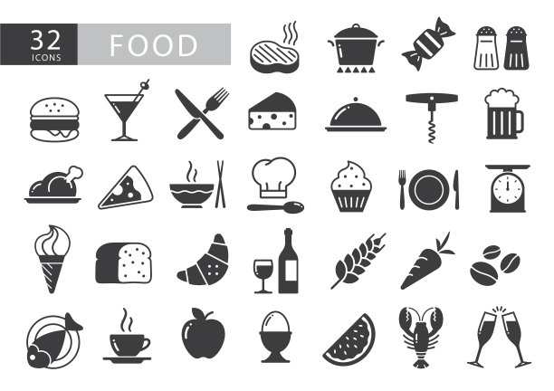 餐厅厨房的图标图片下载