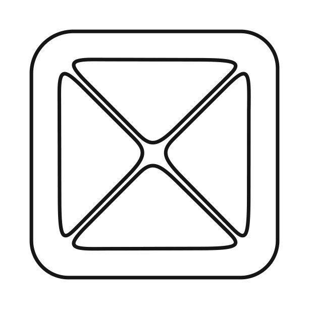 孤立的物体：眼影和调色盘图标图片下载