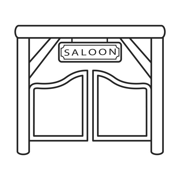 西门iconline图标孤立图片下载