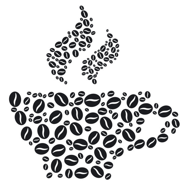 咖啡杯的迹象图片下载