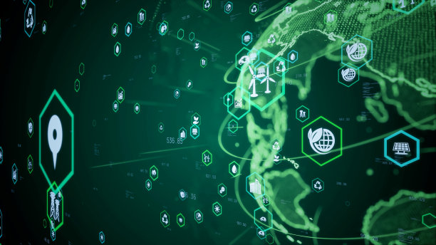 环境技术的概念。可持续发展的目标。西班牙。图片下载