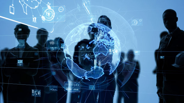 商业网络的概念。群商人。团队合作。人力资源。图片下载