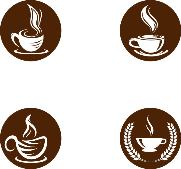 咖啡杯符号图标图片下载