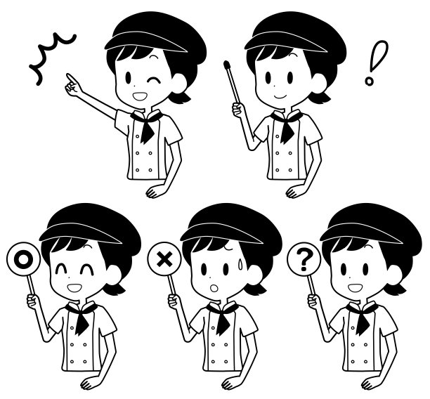 有指示的糕点师等图片下载