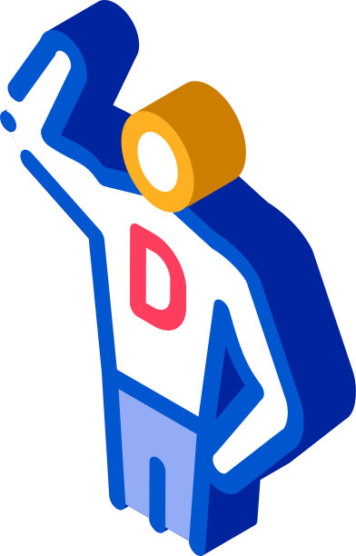 超人老爸的等距图标图片下载