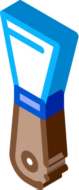 陶抹刀等距图标图片下载