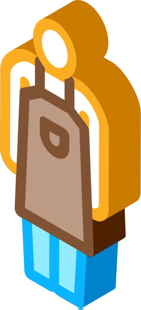 大师陶工雕塑家等距图标图片下载